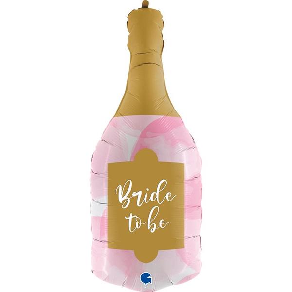 36" Μπουκάλι Σαμπάνιας Bride to Be foil μπαλόνι