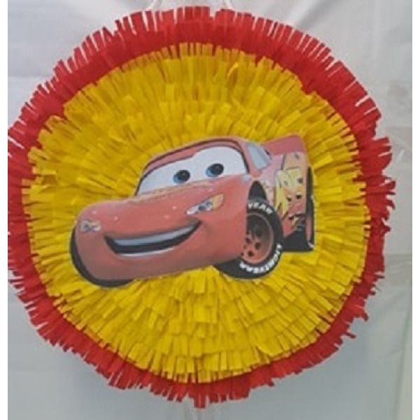 Πινιάτα Χειροποίητη Cars Τύμπανο