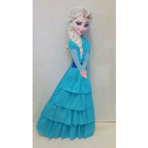 Πινιάτα Χειροποίητη Σιλουέτα Frozen Elsa 85 εκ Ύψος
