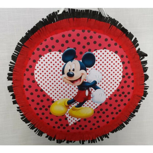 Πινιάτα Χειροποίητη Mickey Τύμπανο