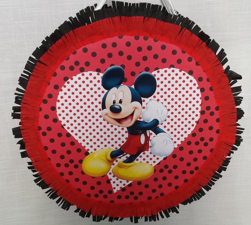 Πινιάτα Χειροποίητη Mickey Τύμπανο