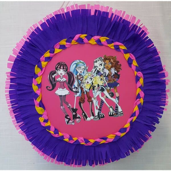 Πινιάτα Χειροποίητη Monster High Τύμπανο