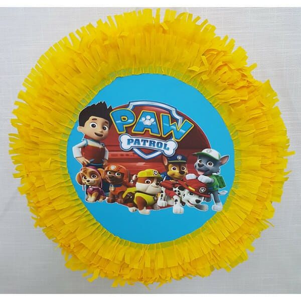 Πινιάτα Χειροποίητη Paw Patrol Τύμπανο