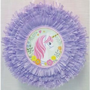 Πινιάτα Χειροποίητη Μονόκερος Unicorn Τύμπανο