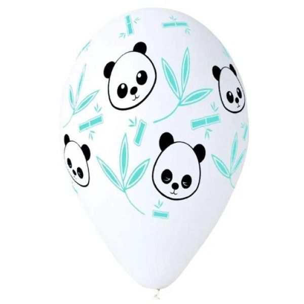 Μπαλόνια Latex Tυπωμένα Panda 12''