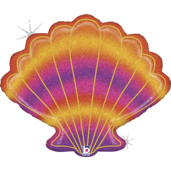 Μπαλόνι Foil GLITTER SEASHELL 30'' / 76cm