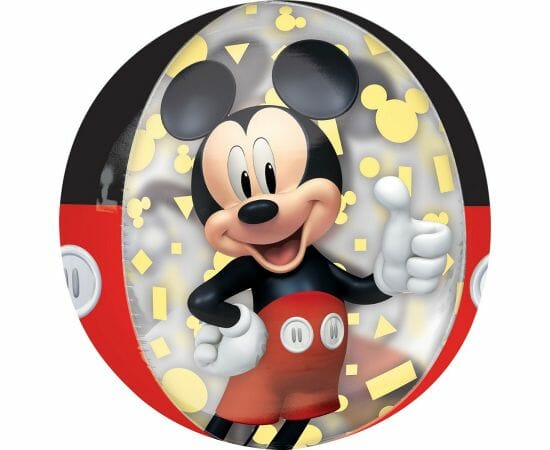 Μπαλόνι Foil Orbz See-Throu Mickey 38εκ Χ 40εκ