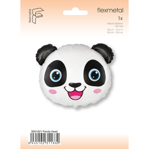 Μπαλόνι foil Κεφάλι Panda 64 εκ. - Image 2