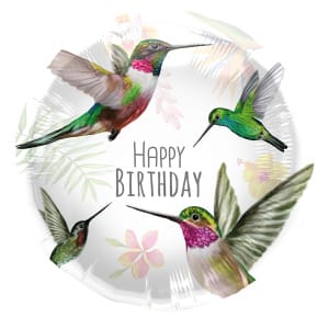 Μπαλόνι Foil 18″ Happy Birthday Kolibri 45εκ
