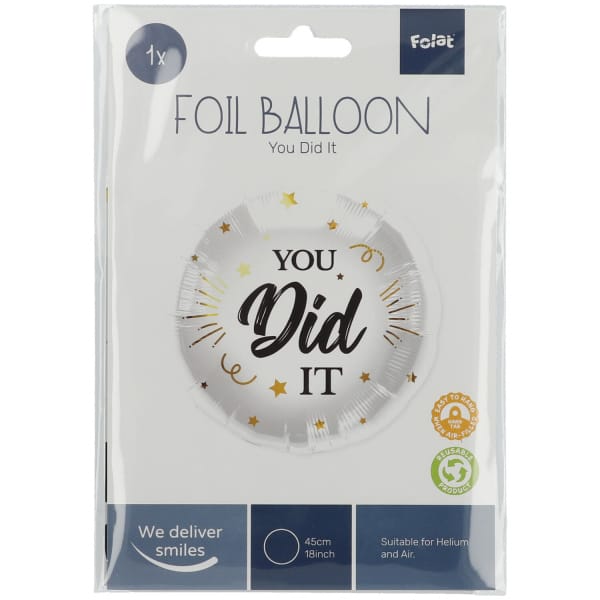 Μπαλόνι Foil 18″ "You Did It" 45εκ - Image 2