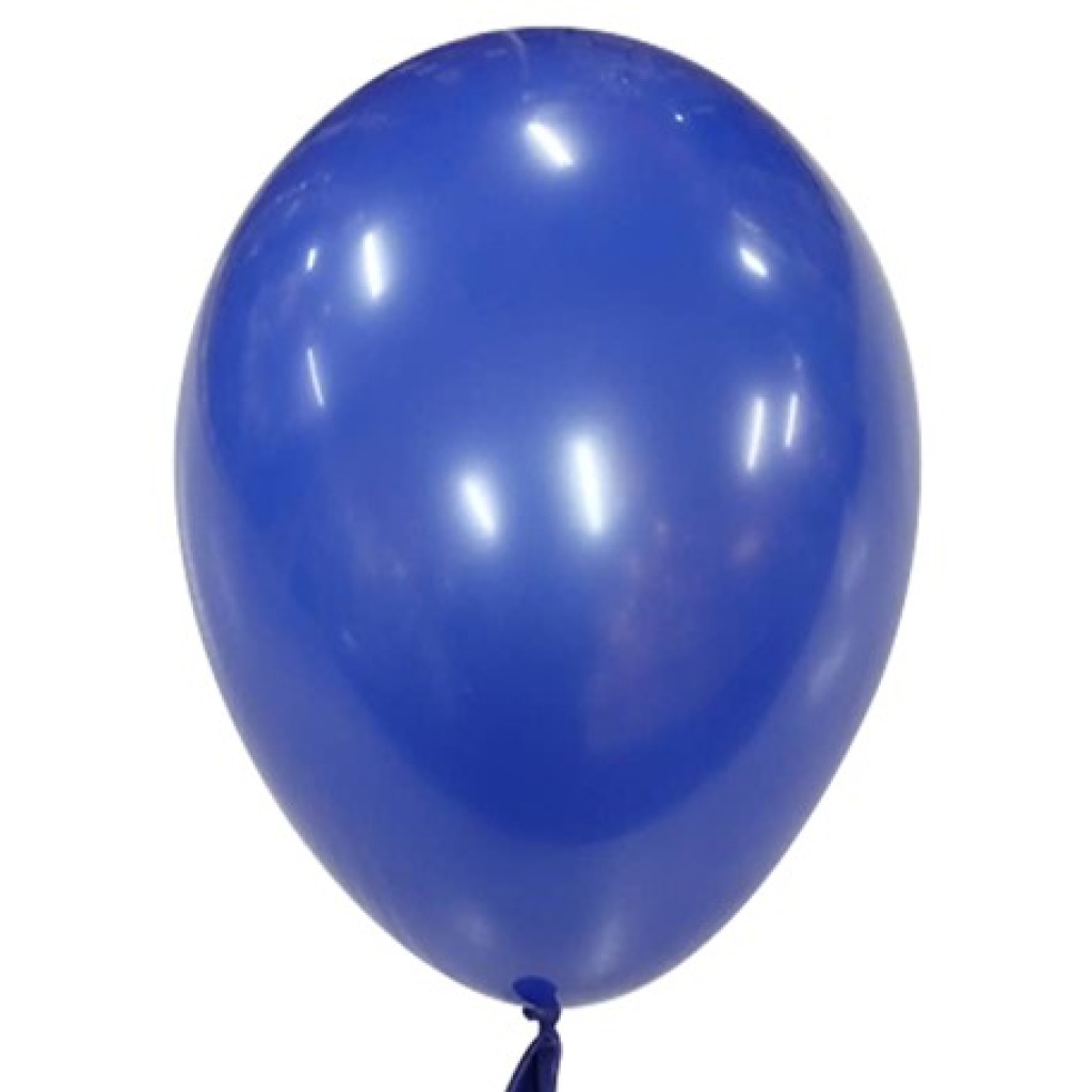 Μπαλόνι Latex Μονόχρωμο Blue Navy Ματ 33εκ.