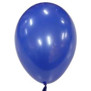 Μπαλόνι Latex Μονόχρωμο Blue Navy Ματ 33εκ.