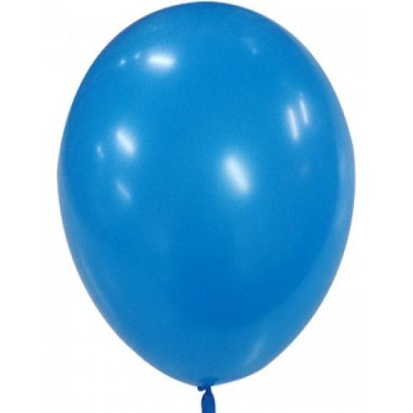 Μπαλόνι Latex Μονόχρωμο Μπλε Ματ 33εκ.