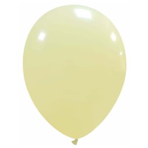 Μπαλόνι Latex Μονόχρωμο Ιβουάρ Ματ 33εκ.