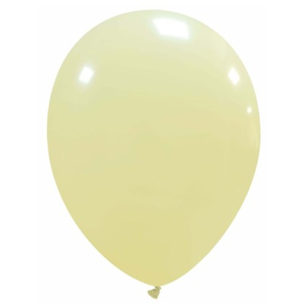 Μπαλόνι Latex Μονόχρωμο Ιβουάρ Ματ 33εκ.