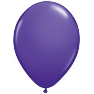 Μπαλόνι Latex Μονόχρωμο Μωβ Ματ 33εκ.