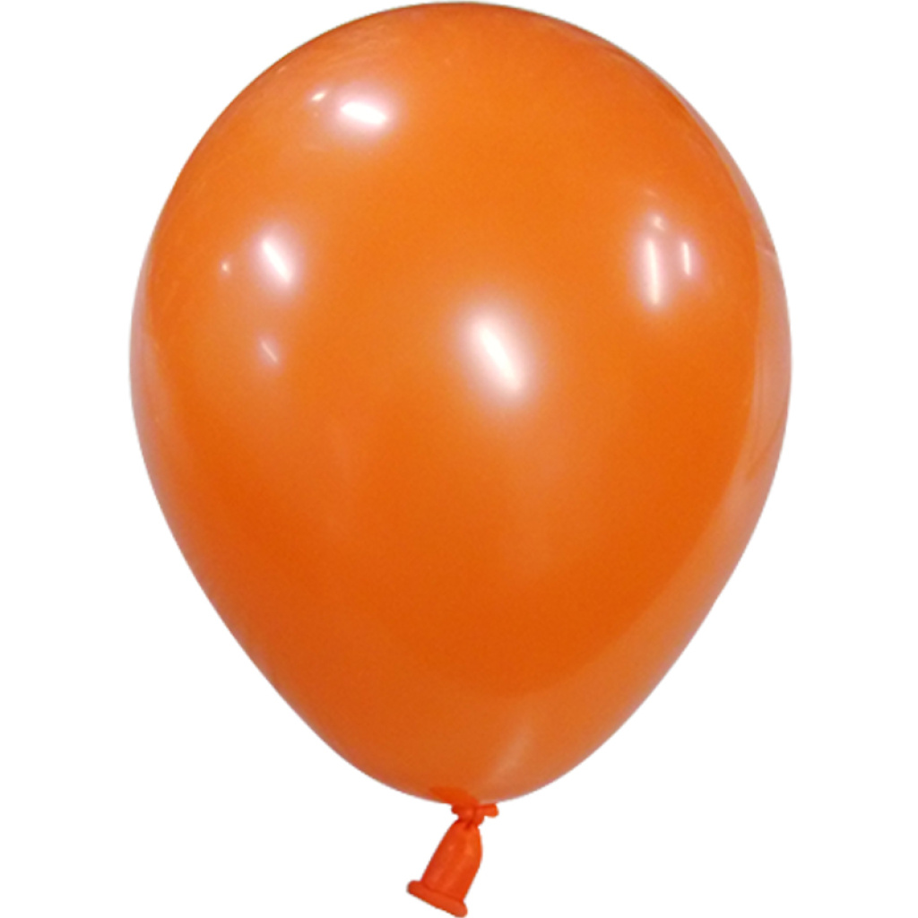 Μπαλόνι Latex Μονόχρωμο Πορτοκαλί Ματ 33εκ.
