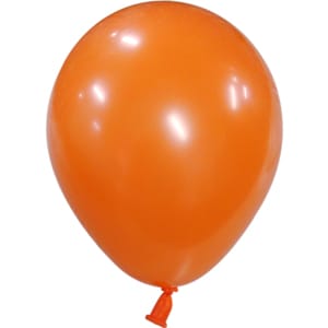 Μπαλόνι Latex Μονόχρωμο Πορτοκαλί Ματ 33εκ.