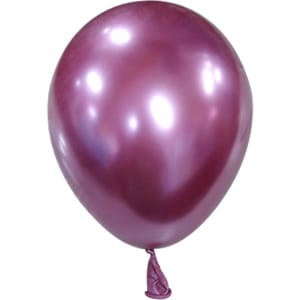 Μπαλόνι Latex Μονόχρωμο Σάπιο Μήλο Χρωμίου 33εκ.