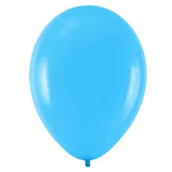Μπαλόνι Latex Μονόχρωμο Σιελ Ματ 33εκ.