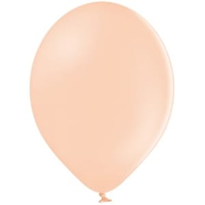 Μπαλόνι Latex Μονόχρωμο Σομόν Παστέλ 33εκ.