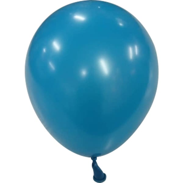 Μπαλόνι Latex Μονόχρωμο Τυρκουάζ Ματ 33εκ.