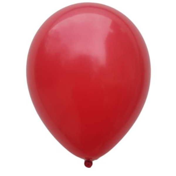 Μπαλόνι Latex Μονόχρωμο Κόκκινο Ματ 33εκ.