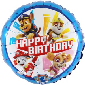 Μπαλόνι Foil "Paw Patrol" Happy Birthday 18''