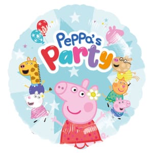 Μπαλόνι Foil 18" Στρογγυλό Peppa's Party