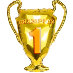 Μπαλόνι Foil "Χρυσό Κύπελλο Champion 1" 83x66εκ