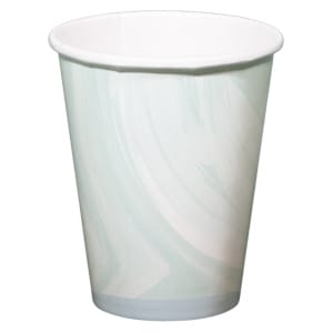 Ποτήρια χάρτινα 250ml "Marble Blue" - Συσκ. 6 τεμ