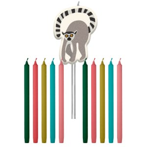 Κεριά "Zoo Party" 10 εκ - Συσκ. 11 τεμ