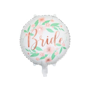Μπαλόνι Foil Flower Bride 18'' -  45εκ διάμ.