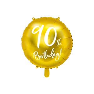 Μπαλόνι Foil 90th Birthday 45 εκ διάμετρος