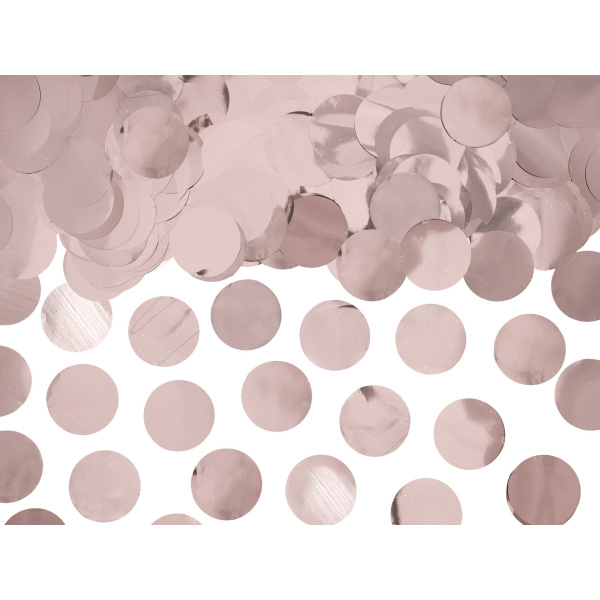 Κονφετί μεταλλικό Rose Gold - Συσκ. 15gr