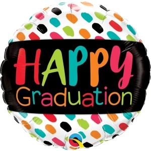 Μπαλόνι foil 18″ Αποφοίτησης HAPPY Graduation