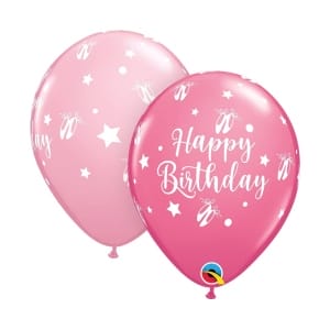 Μπαλόνια Latex 30εκ 11" Birthday Ballerina Slippers - Μπαλαρίνα