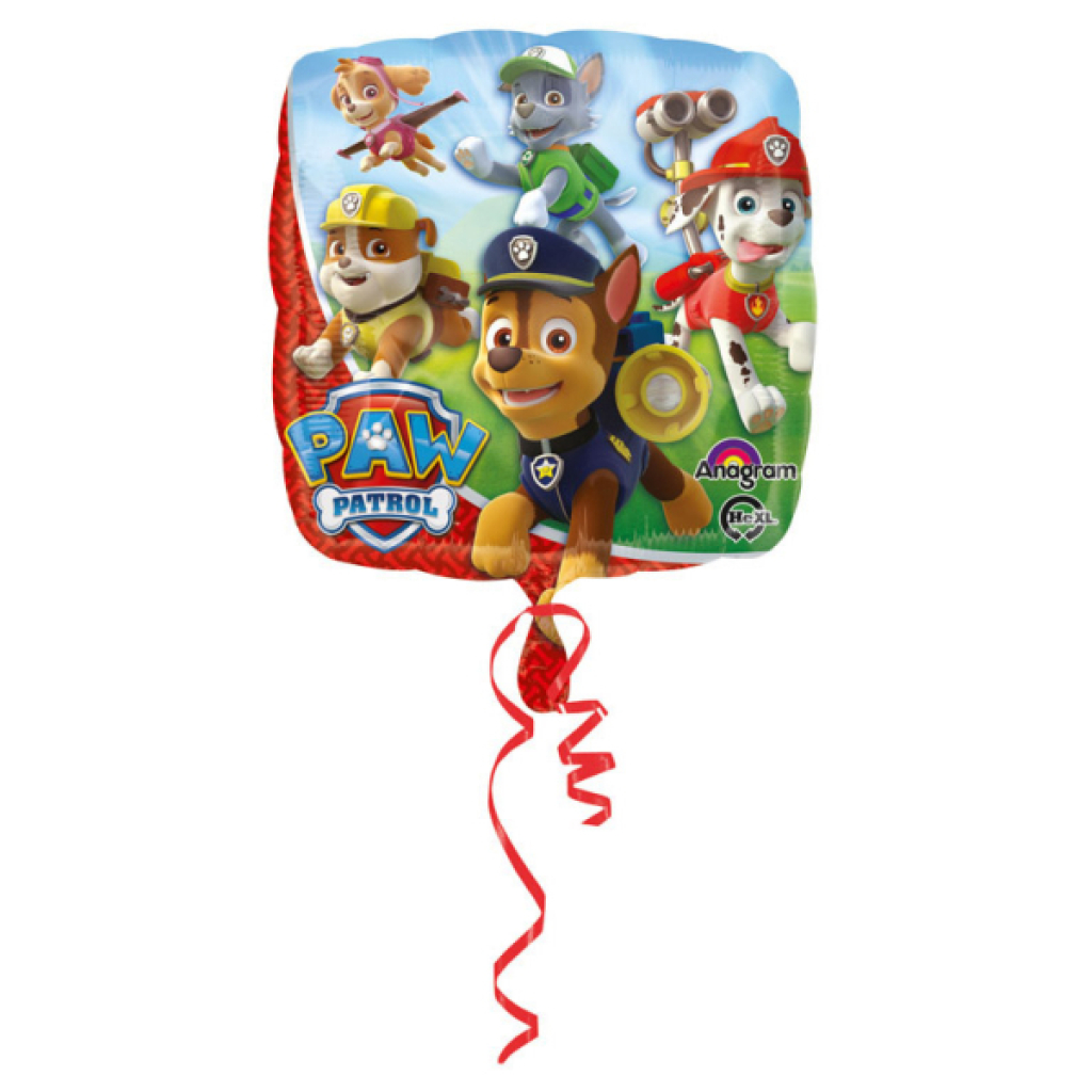 Μπαλόνι Foil 18″ "Paw Patrol" 45εκ τετράγωνο
