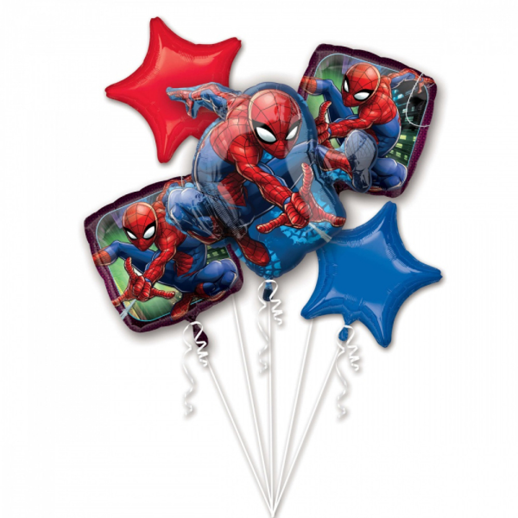 Σετ από διάφορα foil μπαλόνια "Spiderman"