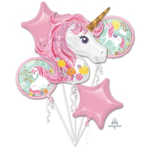 Σετ από διάφορα foil μπαλόνια "Μονόκερος Unicorn"