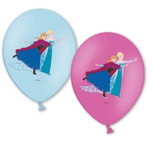 Μπαλόνια Latex 11'' "Frozen" Διάφορα χρώματα - Συσκ. 6 τμχ