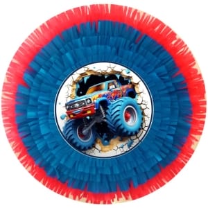 Πινιάτα Χειροποίητη Hot Wheels Τύμπανο
