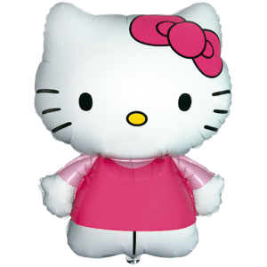 Μπαλόνι Foil Hello Kitty Ροζ 26'' / 66 εκ.