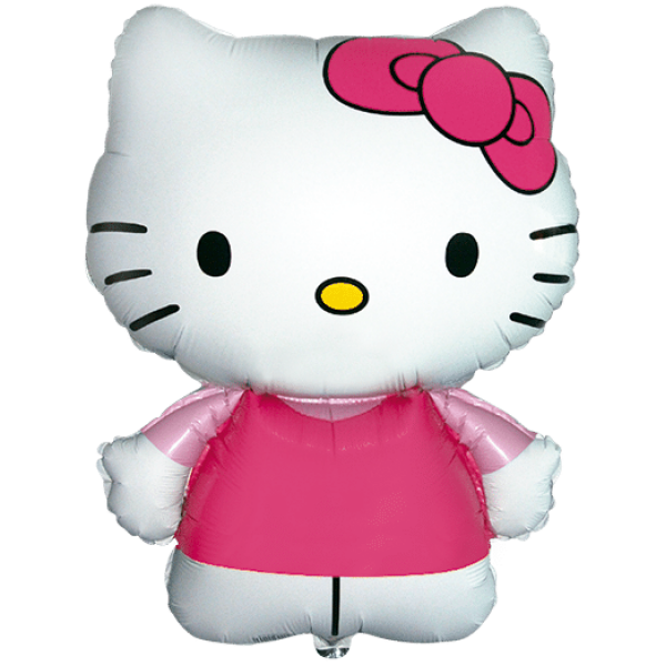 Μπαλόνι Foil Hello Kitty Ροζ 26'' / 66 εκ.