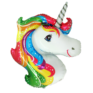 Μπαλόνι Foil Μονόκερος Unicorn 40'' / 101εκ.