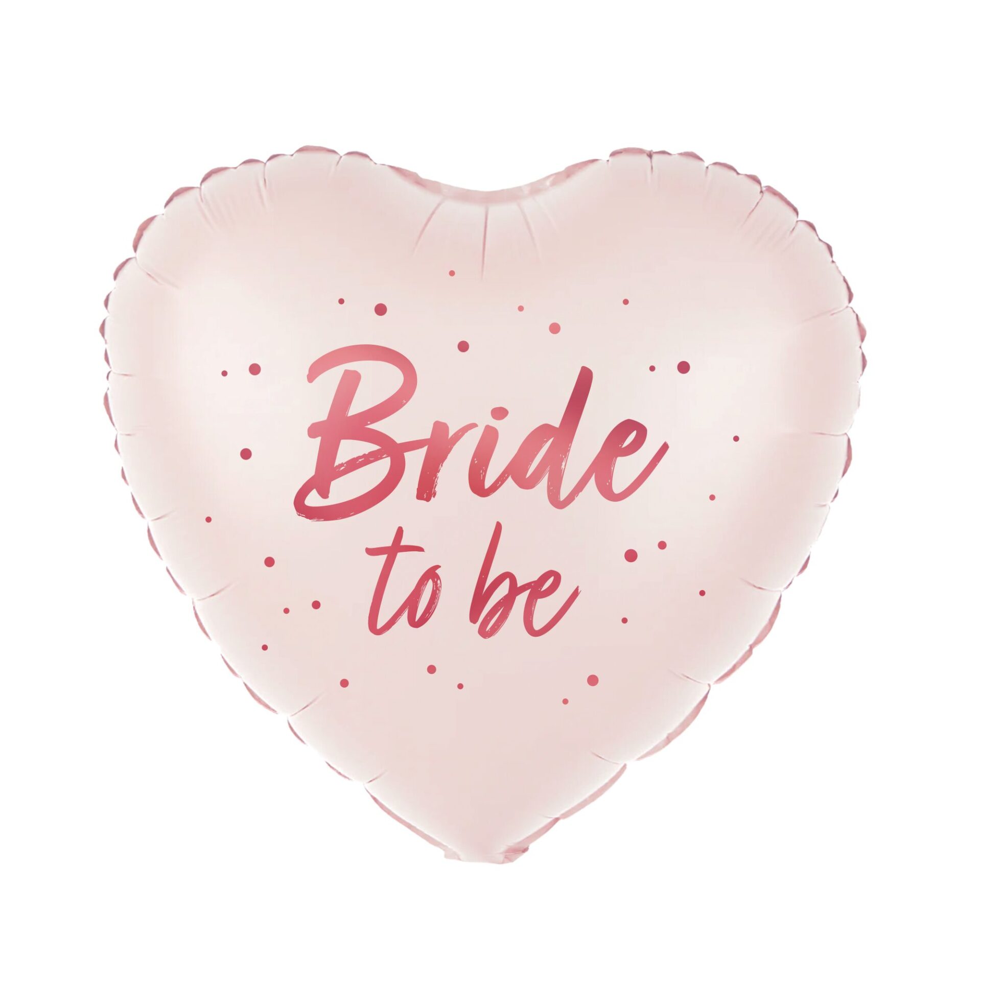 Μπαλόνι Foil Καρδιά “Bride To Be” 18’’ – Ανοιχτό Ροζ