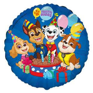 Μπαλόνι Foil Στρογγυλό Paw Patrol 18″