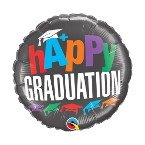 Μπαλόνι Foil 18" Στρογγυλό Happy A+ Graduation – Αποφοίτηση