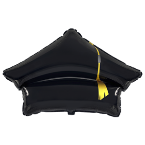 Μπαλόνι Foil Grad Hat 24 × 30″ Καπέλο αποφοίτησης