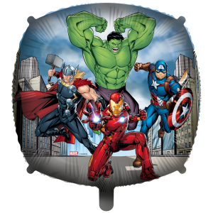 Μπαλόνι Foil Τετράγωνο Avengers Infinity Stones 18″